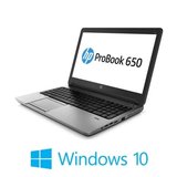 Laptop HP ProBook 650 G1, Intel i5-4210M, 8GB DDR3, 15.6 inci, Windows 10 Home